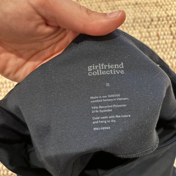 GIRLFRIEND COLLECTIVE High Waist Bike Shorts - Picture 2 of 5